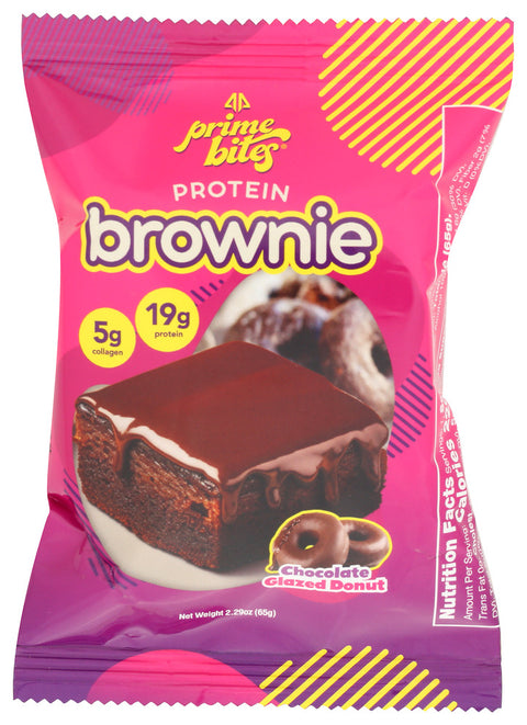 Prime Bites Bar Choc Glazed Donut, 2.29 OZ.
