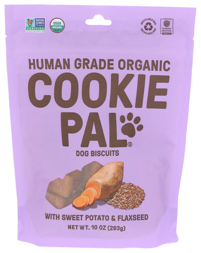 Cookie Pal 
Treat Dog Swt Pot Flxseed, 10 OZ.