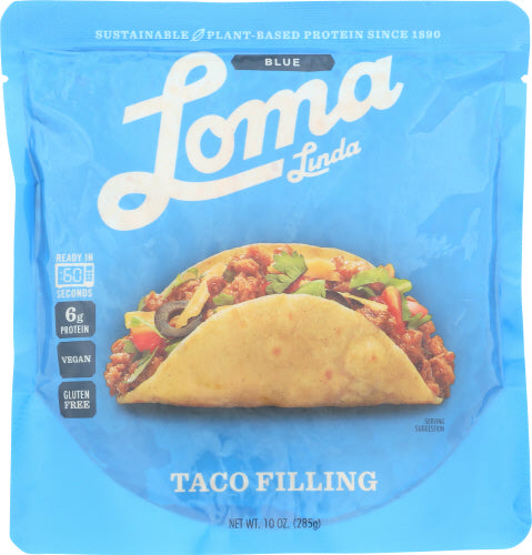 LOMA BLUE FILLING VEG TACO - 10 OZ