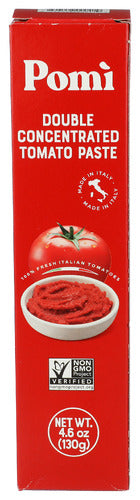POMI TOMATO PASTE DBL TUBE - 4.6 OZ