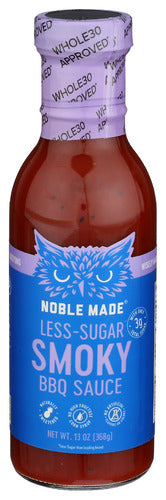 Noble Made By The New Primal Sauce Bbq Smoky, 13 OZ.