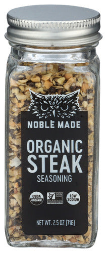 Noble Made By The New Primal Seasoning Steak, 2.5 OZ.