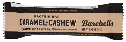 Barebells 
Bar Caramel Cashew, 55 GM.