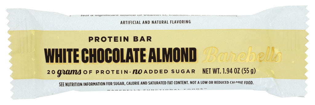 Barebells 
Bar White Choco Almond, 55 GM.