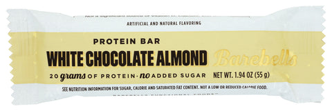 Barebells 
Bar White Choco Almond, 55 GM.