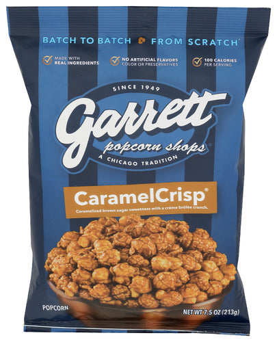 GARRETT BRANDS POPCORN CARAMEL CRISP - 7.5 OZ