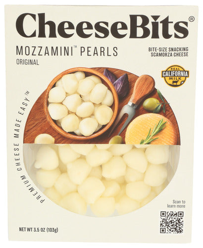 CHEESE BITS MOZZAMINI PEARLS - 3.5 OZ