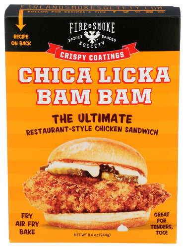 FIRE AND SMOKE COATING CRSPY CHK CL BAM - 9.6 OZ