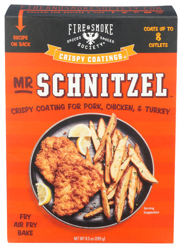 FIRE AND SMOKE COATING CRSPY MR SCHNITZL - 9.5 OZ