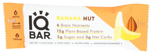 IQ BAR BAR BANANA NUT - 1.6 OZ