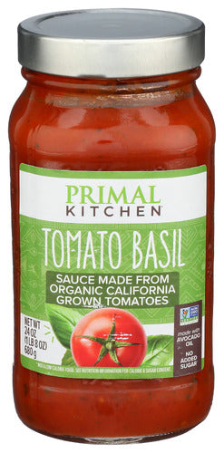 Primal Kitchen Sauce Tmto Basil Marinara, 24 OZ.