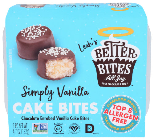 BETTER BITES CAKE BITES VANILLA - 4.7 OZ