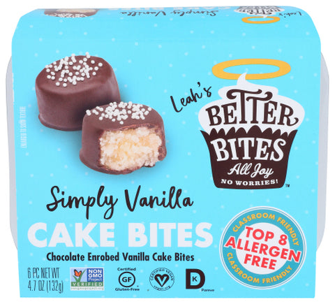 BETTER BITES CAKE BITES VANILLA - 4.7 OZ