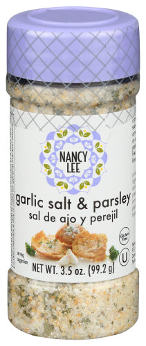 Nancy Lee Salt Garlic With Parsley, 3.5 OZ.