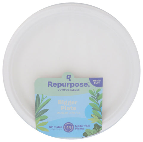 Repurpose Plates 10In Dnnr Fm 44Pc, 44 PC.