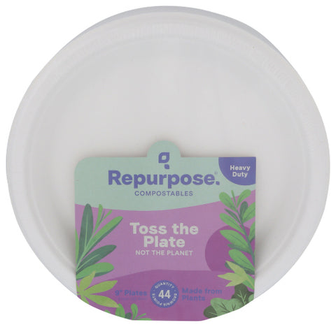 Repurpose Plates 9In Eday Fam 44Pc, 44 PC.