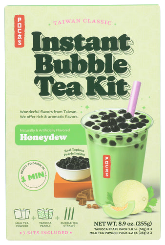 Pocas Tea Bubble Kit Honeydew, 8.9 OZ.