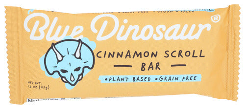 Blue Dinosaur 
Bar Snack Cinnamon Scrll, 1.6 OZ.