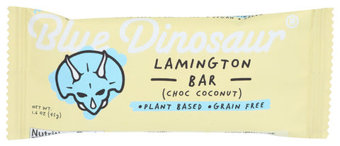 Blue Dinosaur 
Bar Snack Lamington, 1.6 OZ.