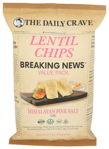 THE DAILY CRAVE CHIPS LENTL HPS VALUE PK - 7 OZ