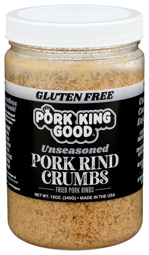 Pork King Good Pork Rind Crumbs Unseasd, 12 OZ.