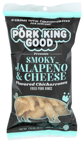 Pork King Good Rinds Pork Smky Jal Chse, 1.75 OZ.