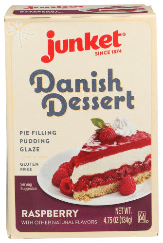 JUNKET DESSERT RASPBERRY MIX - 4.75 OZ
