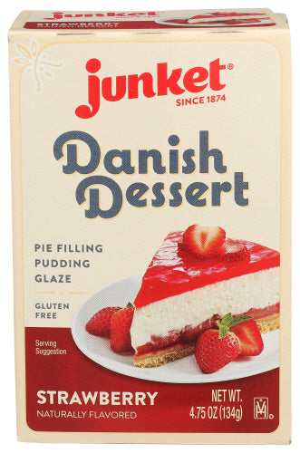 JUNKET DANISH STRAWBERRY MIX - 4.75 OZ