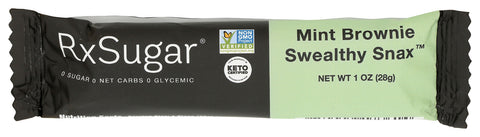 Rxsugar Bar Ss Plnt Bsd Mnt Brwn, 1 OZ.