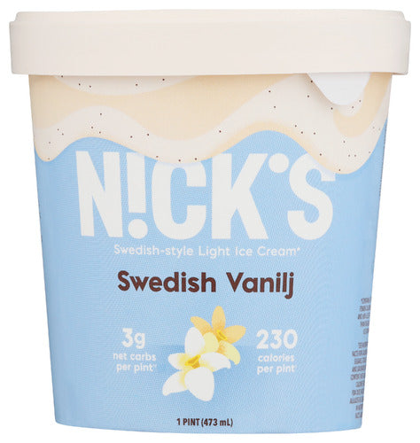 Nicks Ice Cream Vanilla Bean, 16 OZ.