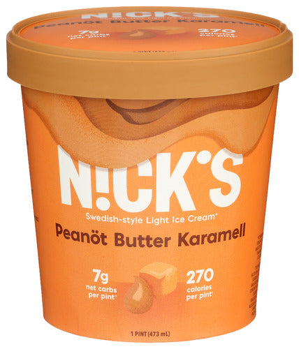 Nicks Ice Cream Pb Crml Crnch, 16 OZ.