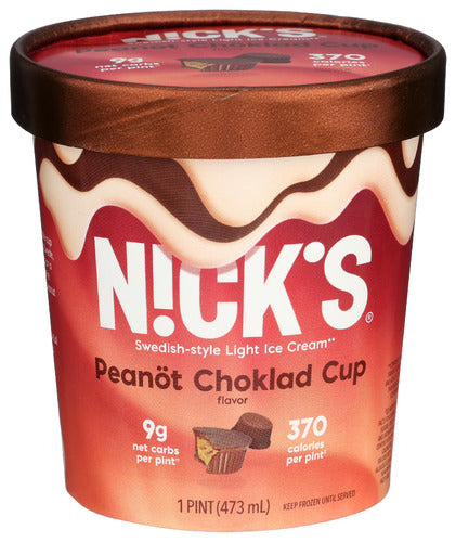 Nicks Ice Cream Pnut Bttr Cup, 16 OZ.