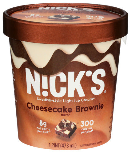 Nicks Ice Cream Chscke Brownie, 16 OZ.