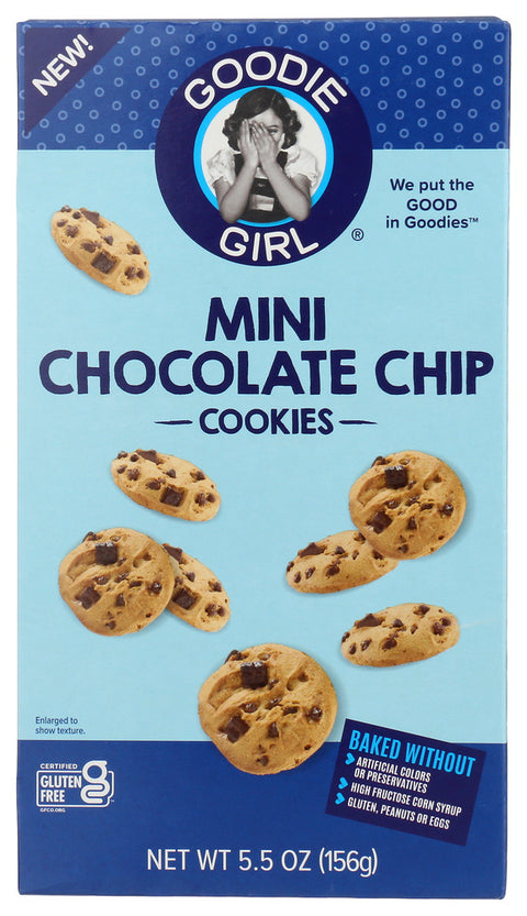 GOODIE GIRL COOKIE MINI CHOCO CHIP - 5.5 OZ
