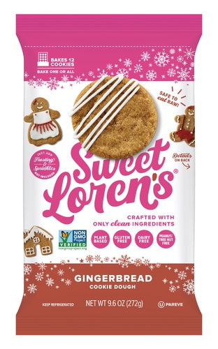 SWEET LORENS COOKIE DOUGH GINGERBREAD - 9.6 OZ