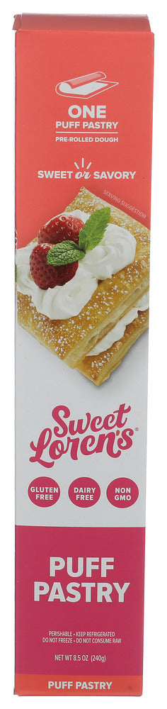 SWEET LORENS PUFF PASTRY DOUGH - 8.5 OZ