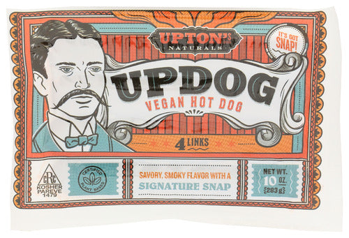 UPTONS NATURALS HOTDOG - 10 OZ