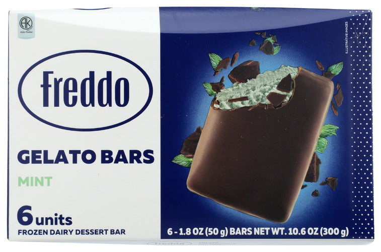 FREDDO BARS GELATO MINT 6EA - 10.582 OZ