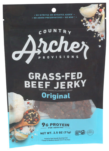 Country Archer 
Jerky Beef Original, 2.5 OZ.