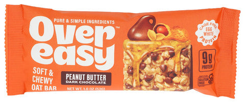Over Easy Bar Peanut Butter Choc, 1.8 OZ.