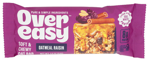 Over Easy Bar Oatmeal Raisin, 1.8 OZ.