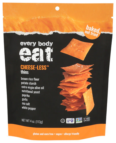 EVERY BODY EAT THINS CHEESE LESS - 4 OZ