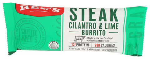 Reds Burrito Steak Clntr Lime, 4.5 OZ.