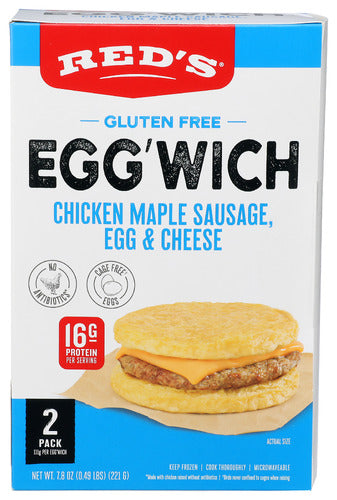 Reds Eggwich Ckn Mpl Ssg Chse, 7.8 OZ.