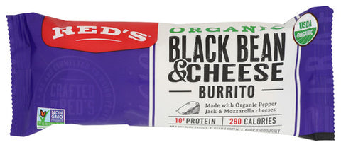 Reds Burrito Blk Bean & Ch Og, 5 OZ.