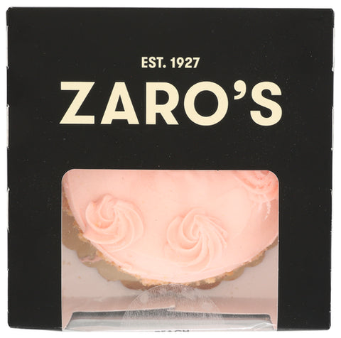 ZAROS FAMILY BAKERY CAKE PEACH CHAMPAGNE 4IN - 15.6 OZ