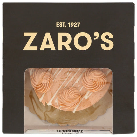ZAROS FAMILY BAKERY CAKE GINGRBRD EGGNOG 4IN - 13.5 OZ