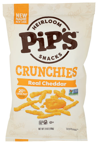 PIPCORN CRUNCHIES CHEDDAR - 7 OZ