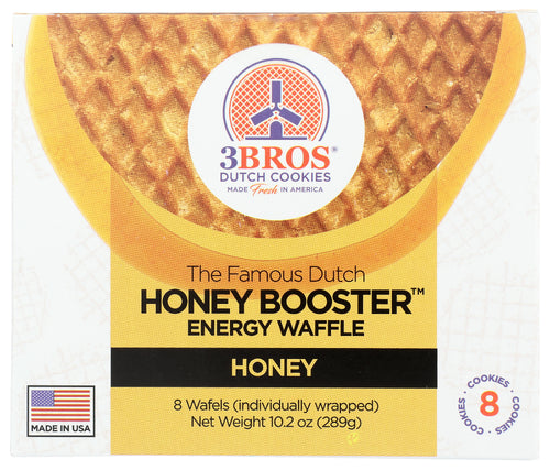 3Bros 
Waffle Honey Booster 8Pc, 10.2 OZ.