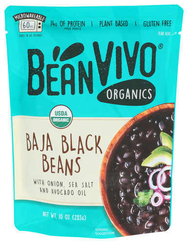 Beanvivo 
Beans Baja Black Organic, 10 OZ.